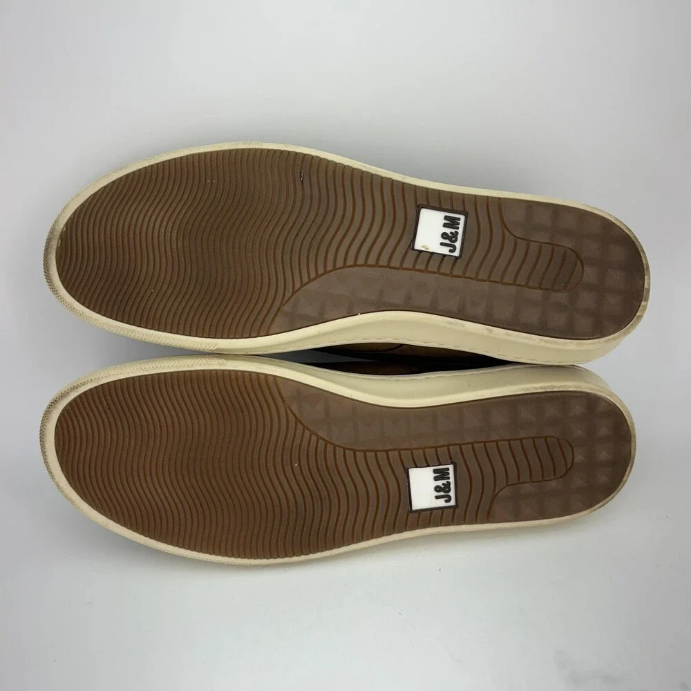 Johnston & Murphy Shoes Mens Size 9.5 Brown McGuffey Plain Toe Leather Casual